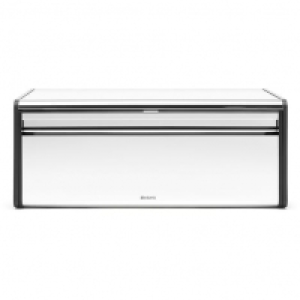 BRABANTIA Boîte à pain couvercle abattant Brilliant Steel / côtés noir 53.40 €
