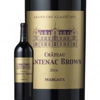 Auchan  AOP Margaux Château Cantenac Brown grand cru classé 2016 rouge 75cl