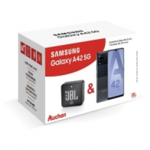 SAMSUNG Smartphone Galaxy A42 128 Go 6.6 pouces Noir 5G + Mini enceint 379.90 €