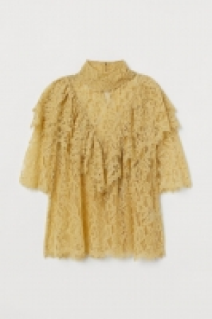 Blouse volantée en dentelle 29.99 €