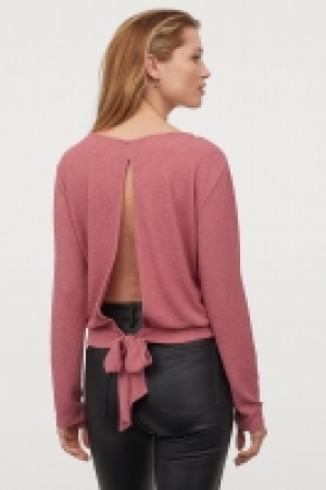 HM  Crop top à nouer