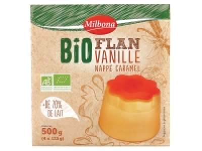 Flan vanille nappé de caramel Bio 1.54 €