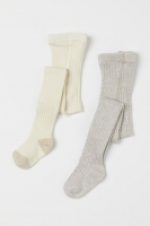 Collants côtelés, lot de 2 7.99 €