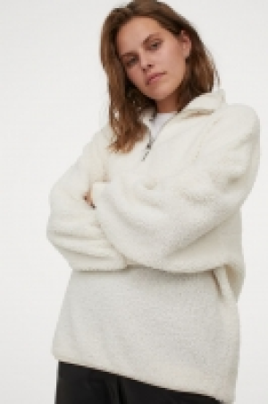 HM  Sweat zippé en polaire
