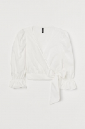 Blouse courte en coton 19.99 €