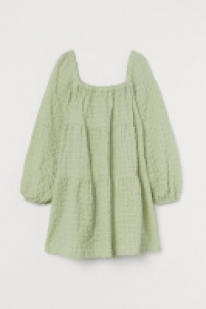 HM  Robe évasée en coton