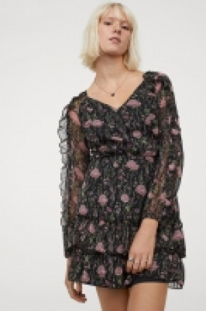 Robe volantée en mousseline 19.99 €