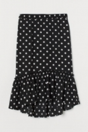 Jupe en mousseline à pois 10.99 €