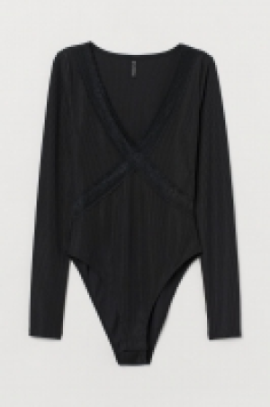 Body en jersey côtelé 12.99 €