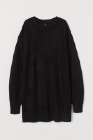 HM  Pull à motif ajouré