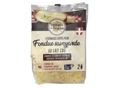 Fromages râpés pour fondue Savoyarde 5.49 €