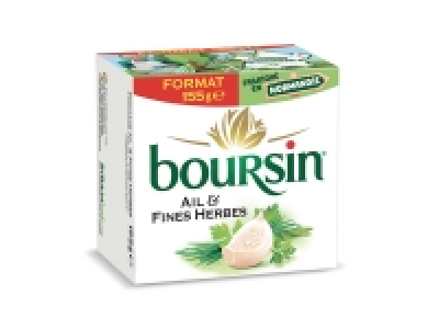 Boursin ail et fines herbes 1.08 €