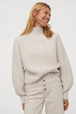 Pull côtelé en laine mélangée 14.99 €