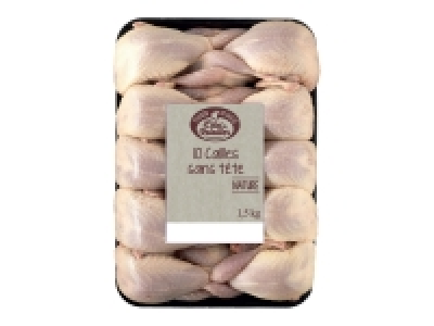 10 cailles sans tête nature 6.66 €