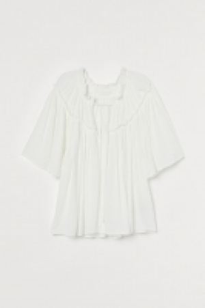 HM  Blouse en modal mélangé