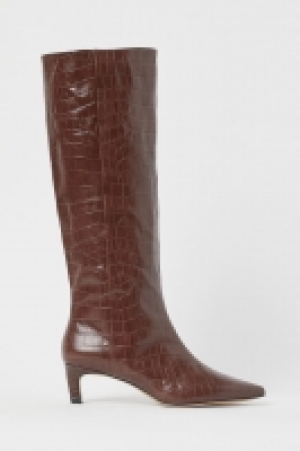 Bottes montantes en cuir 79.99 €