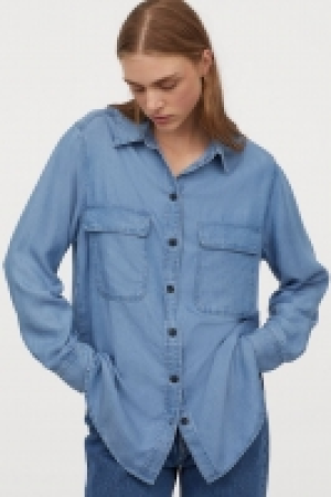 HM  Chemise saharienne en lyocell