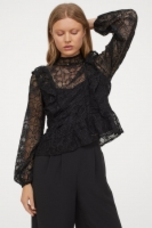 Blouse volantée en dentelle 15.99 €
