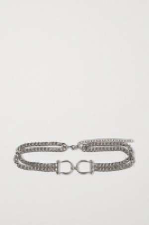HM  Ceinture chaînée en métal
