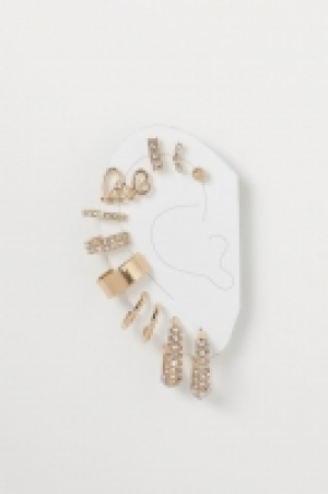 HM  Boucles et bagues doreilles