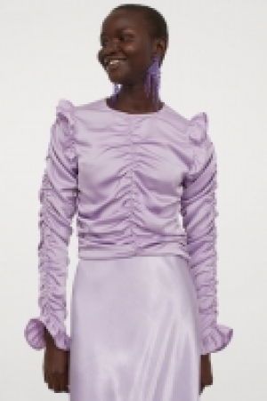 Blouse drapée en satin 8.99 €