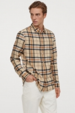 HM  Chemise à carreaux Regular Fit
