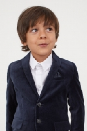 HM  Blazer en velours de coton