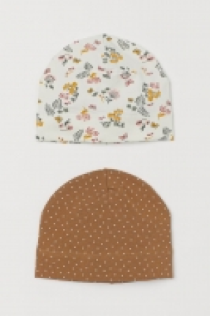 Lot de 2 bonnets en jersey 2.99 €