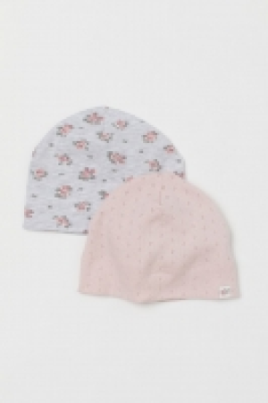 Lot de 2 bonnets en jersey 3.99 €