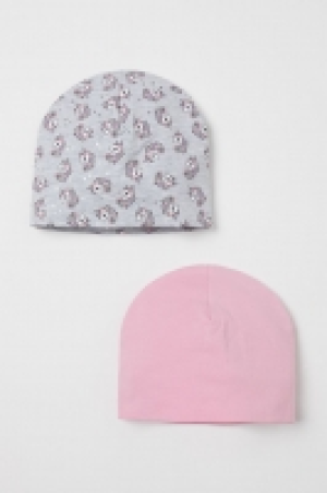 Lot de 2 bonnets en coton 4.99 €