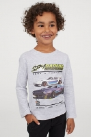 HM  T-shirt jersey avec impression