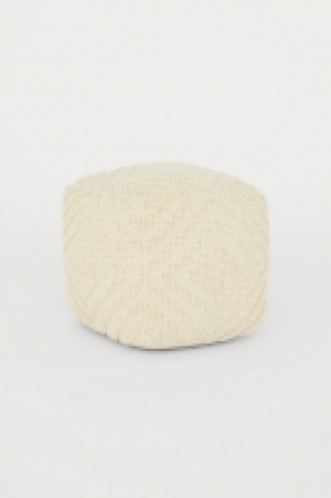 HM  Pouf en laine