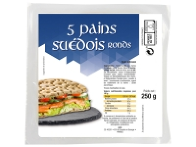 Pain suédois rond 1.79 €