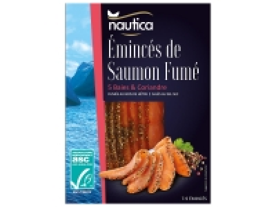 Emincés de saumon fumé ASC