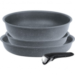 Auchan Tefal TEFAL Batterie de cuisine 4 pièces gris INGENIO HARMONY