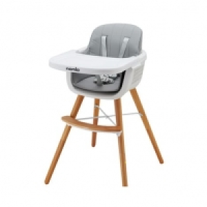 Auchan Nania NANIA Chaise haute évolutive Luna 2 en 1