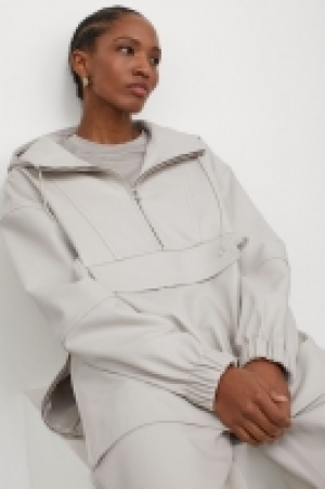 HM  Anorak en cuir