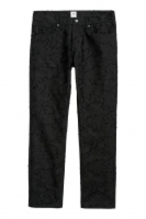 HM  Pantalon à motif jacquard