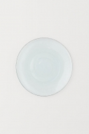 HM  Assiette en verre recyclé