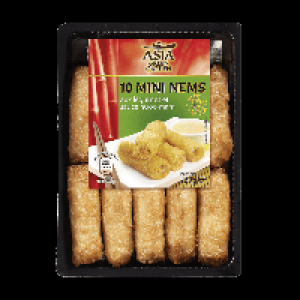 ASIA GREEN GARDEN® 10 mini nems aux légumes 1.99 €