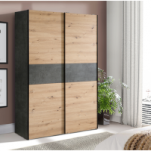L.120 cm OZZULA imitation chêne et béton 199.99 €
