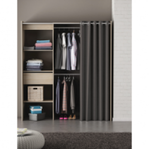 MOKA rideau gris imitation chêne brossé 129.99 €
