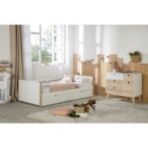 KIARA imitation chêne naturel et blanc 259.99 €