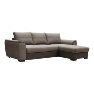 méridienne réversible SOLO tissu et PU gris foncé 689.00 €