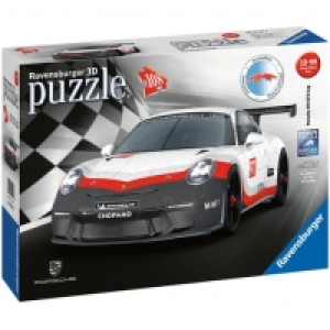 Auchan Ravensburger RAVENSBURGER Puzzle 3D Porsche 911 GT3 Cup