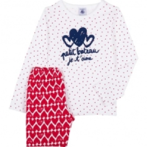 Auchan Petit Bateau PETIT BATEAU Ensemble pyjama fille