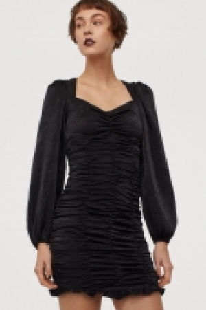 Robe froncée en satin 12.99 €