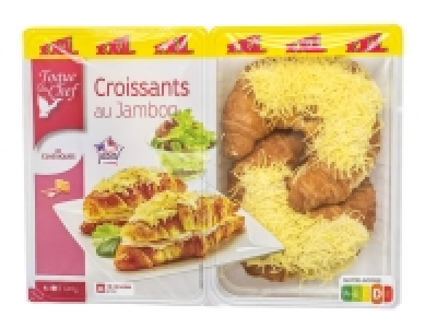 4 croissants jambon fromage 2.69 €
