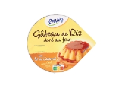 G&acirc;teau de riz sur lit de caramel 1.35&nbsp;&euro;