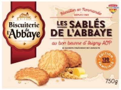 Sablés de lAbbaye pur beurre 4.99 €